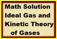 Ideal Gas and Kinetic Theory of Gases 2