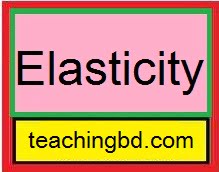 Elasticity