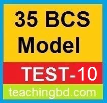 35 BCS Model Test-10