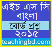 Bangla 2nd Paper Question 2015 Chittagong Board