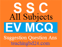 PEC, JSC, SSC, HSC All Subject CQ & MCQ Suggestion Question With Answer