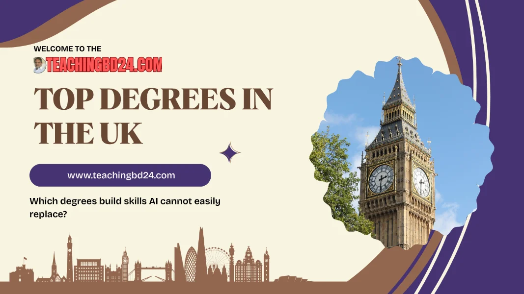 Top Degrees in the UK That will Still Matter in 2030 - Teaching BD [2026]